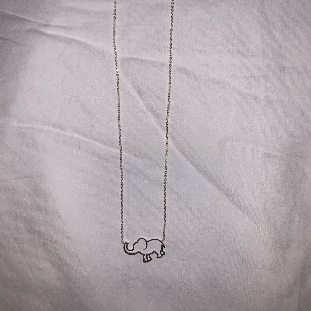 Ivory Ella elephant necklace